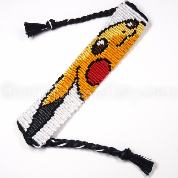 Ready to Ship Pokemon 1 Pikachu Friendship Bracelet