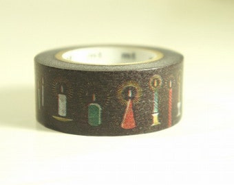 mt Christmas Washi Masking Tape - Candle