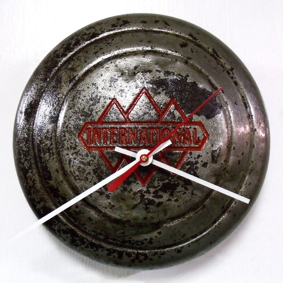 Truck Decor IH Truck Clock International Harvester Hubcap