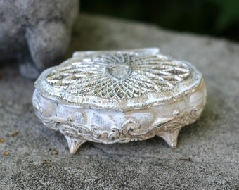 Romantic Jewelry Box Gift Box Shabby Chic Distressed Upcycled
