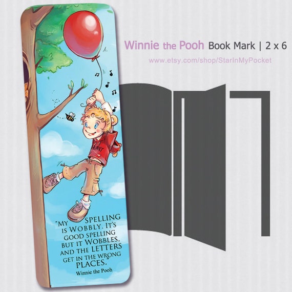 Winnie the Pooh Bookmark