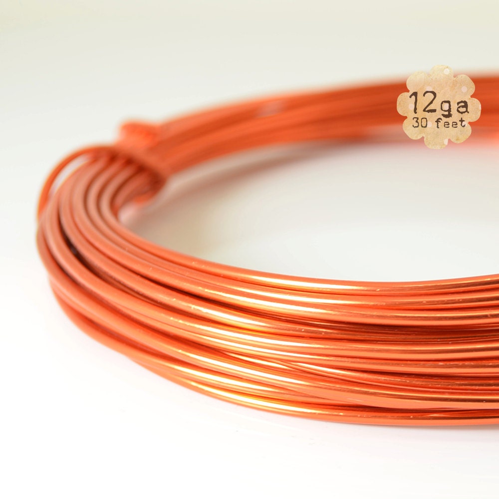 30ft 12ga Aluminum Craft Wire 12 gauge 9.2m by PLUMULEfeathers