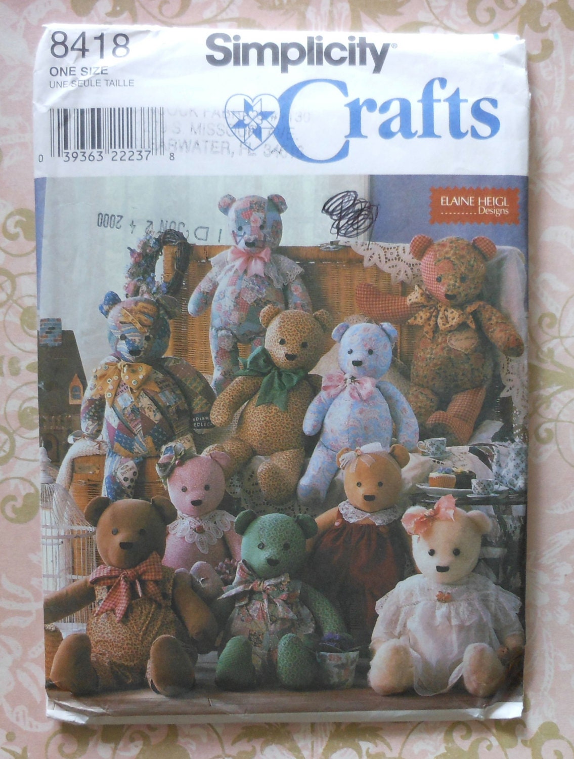 teddy bear overalls sewing pattern