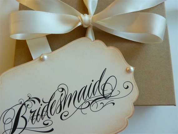 Will you be my bridesmaid  maid of honor invitation personalized box ...