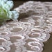 Pink Lace Table Runner // Weddings, Home Decor, Rustic, Shabby Chic, Vintage