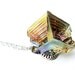 One of a Kind Geometric Bismuth Necklace