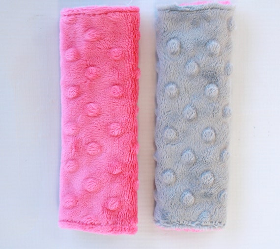 Ready To Ship Reversible Car Seat Strap Covers by twigsandtweets