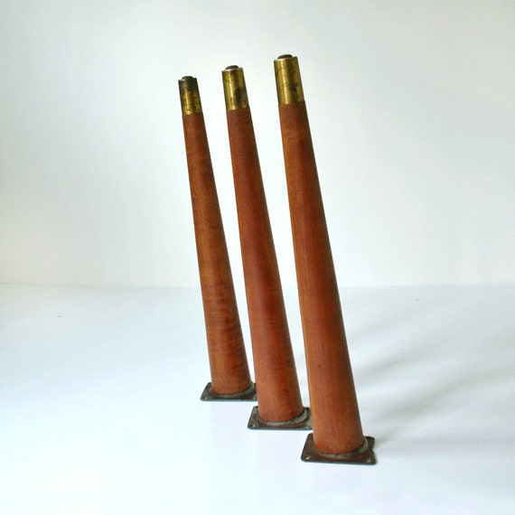 Vintage Mid Century Modern Peg Legs