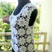 Crochet Cotton White Top Tank Beachwear Wedding Bridal Top Women Spring Summer Fall Winter Clothing Soft Cotton