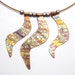 Copper Jewelry Bohemian Necklace Choker Flame Painted Fashion Jewelry