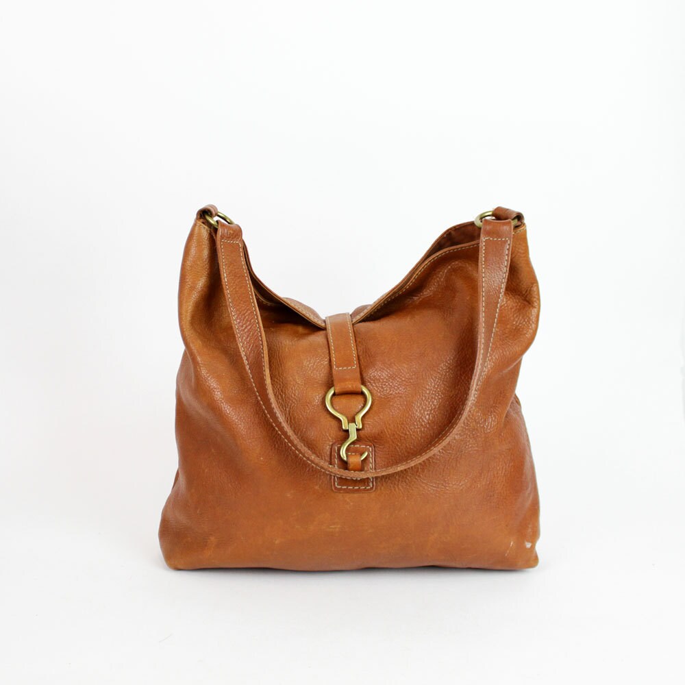 ralph lauren suede hobo bag