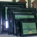 5 Ornate Shabby Chic Shiny Black Wall Mirrors