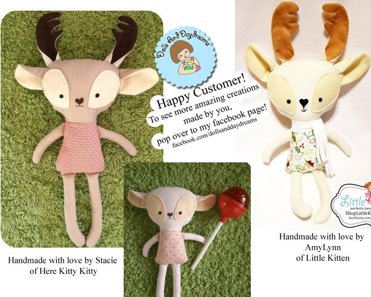 deer sewing pattern free