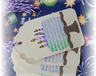 Make a Wish - Happy Birthday- Cake -Tags (6)