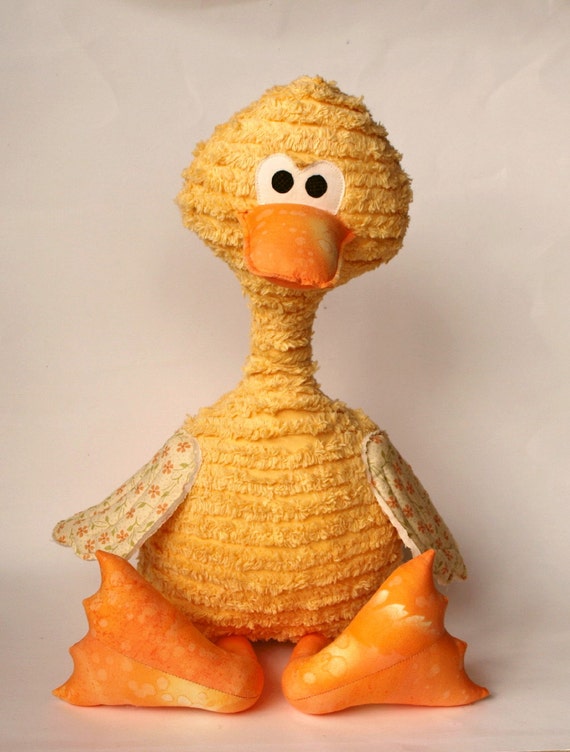 plush duck sewing pattern