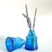 Wheaton Cobalt Blue Cape May Bitters Glass Bottles