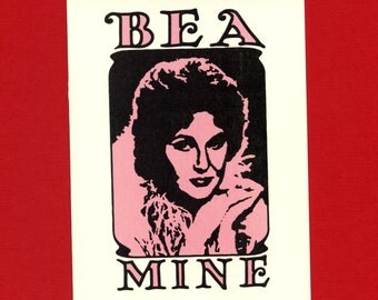 BEA MINE - Bea ARTHUR Card - Bea Arthur - I Love You Card - Funny Love Card - Cute Love Card - Item L052