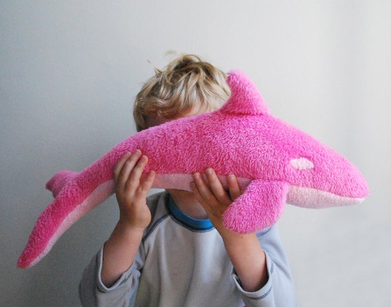 pink whale stuffed animal