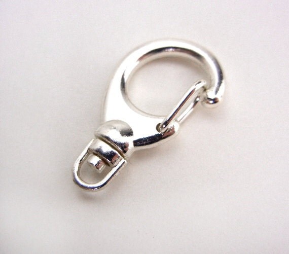 Extra large swivel spring clip clasp for charms or key chains