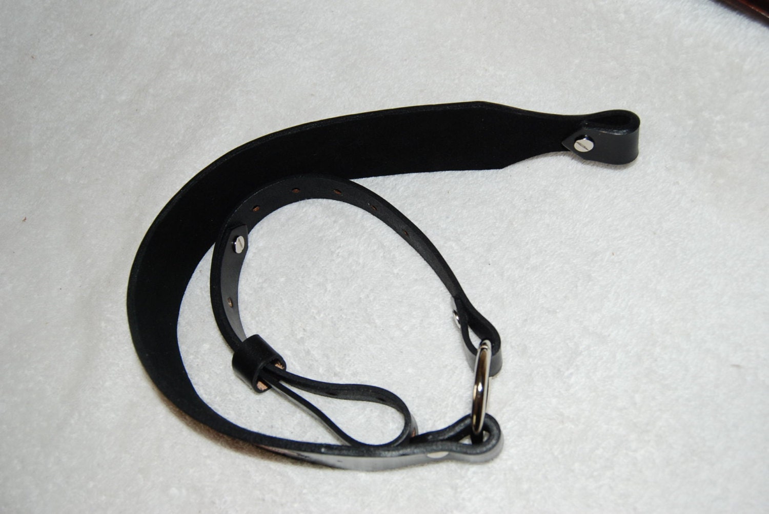 Thumb Ring Rifle Sling Personalized Rifle by TylerCountyLeather