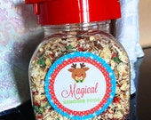 MAGICAL REINDEER FOOD tags/stickers - You Print Il_170x135