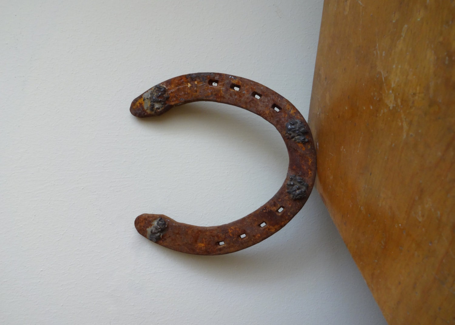 Lucky antique Clydesdale horseshoe