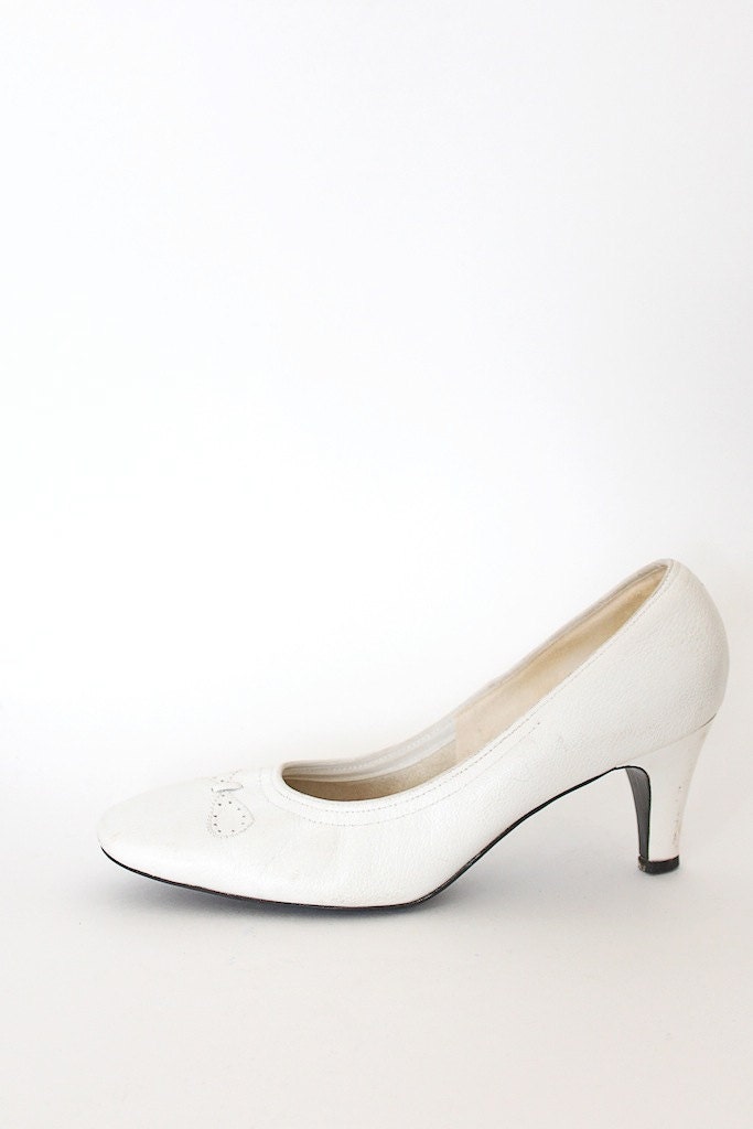 50s white shoes