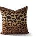 SALE!!! Ready to Ship! Leopard Print Throw Pillow 18 x 18 Decorative Pillow Cover Handmade in the USA