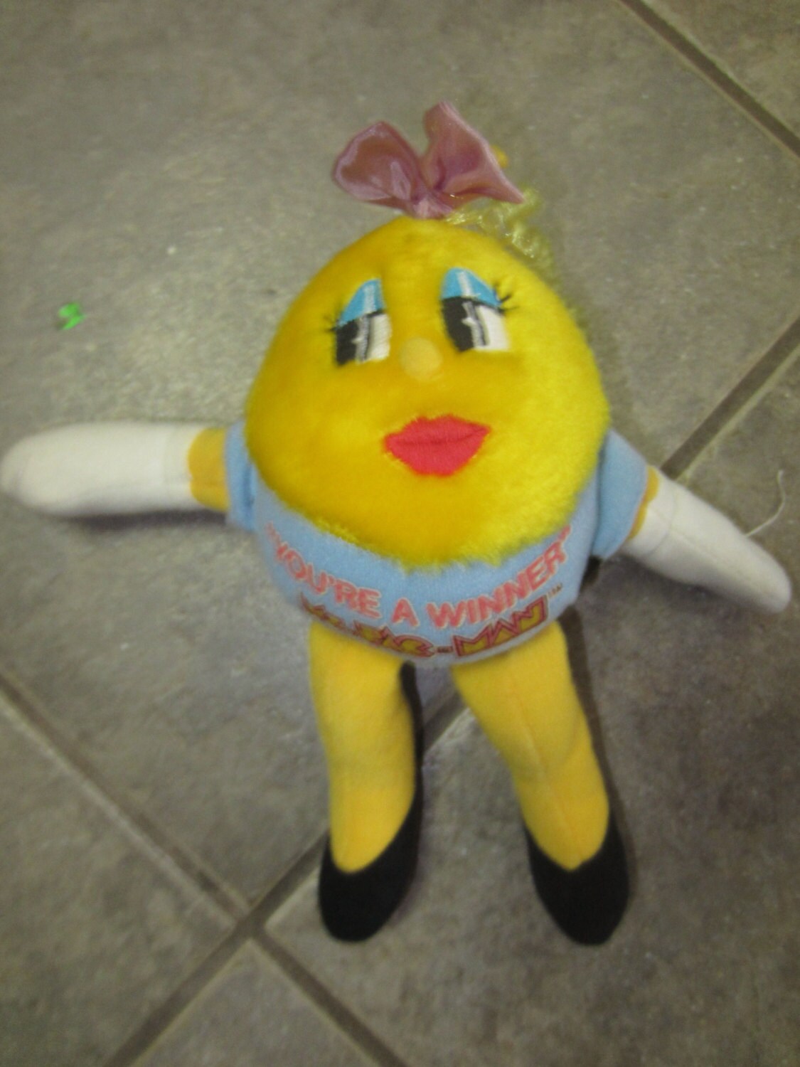 mrs pac man plush