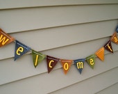 SALE Welcome Fall Felt Bunting Il_170x135