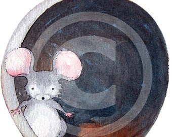 Wall Decal OR Bumper Sticker - The Original Mouse