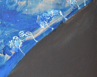 Print of "Nomads Returning" painting