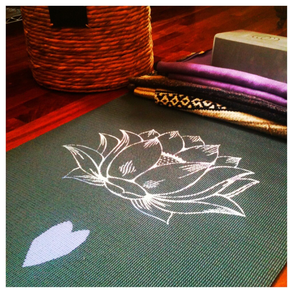 Lotus Flower Yoga Mat