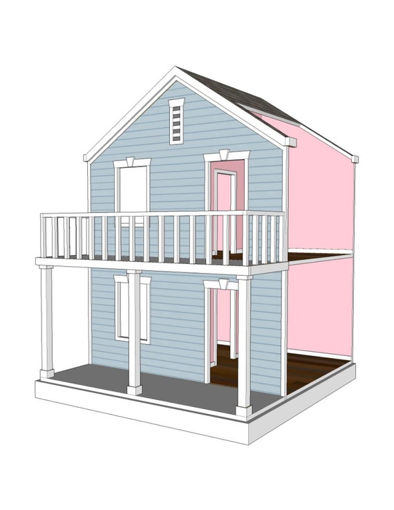 Beautiful 33 American Girl Doll House Plans