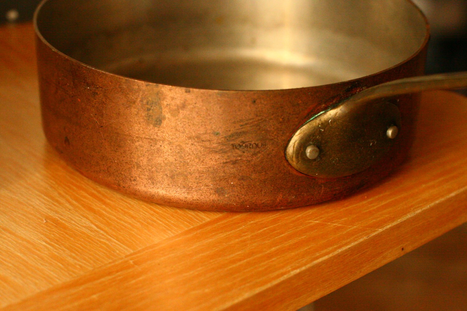 real copper pots and pans set
