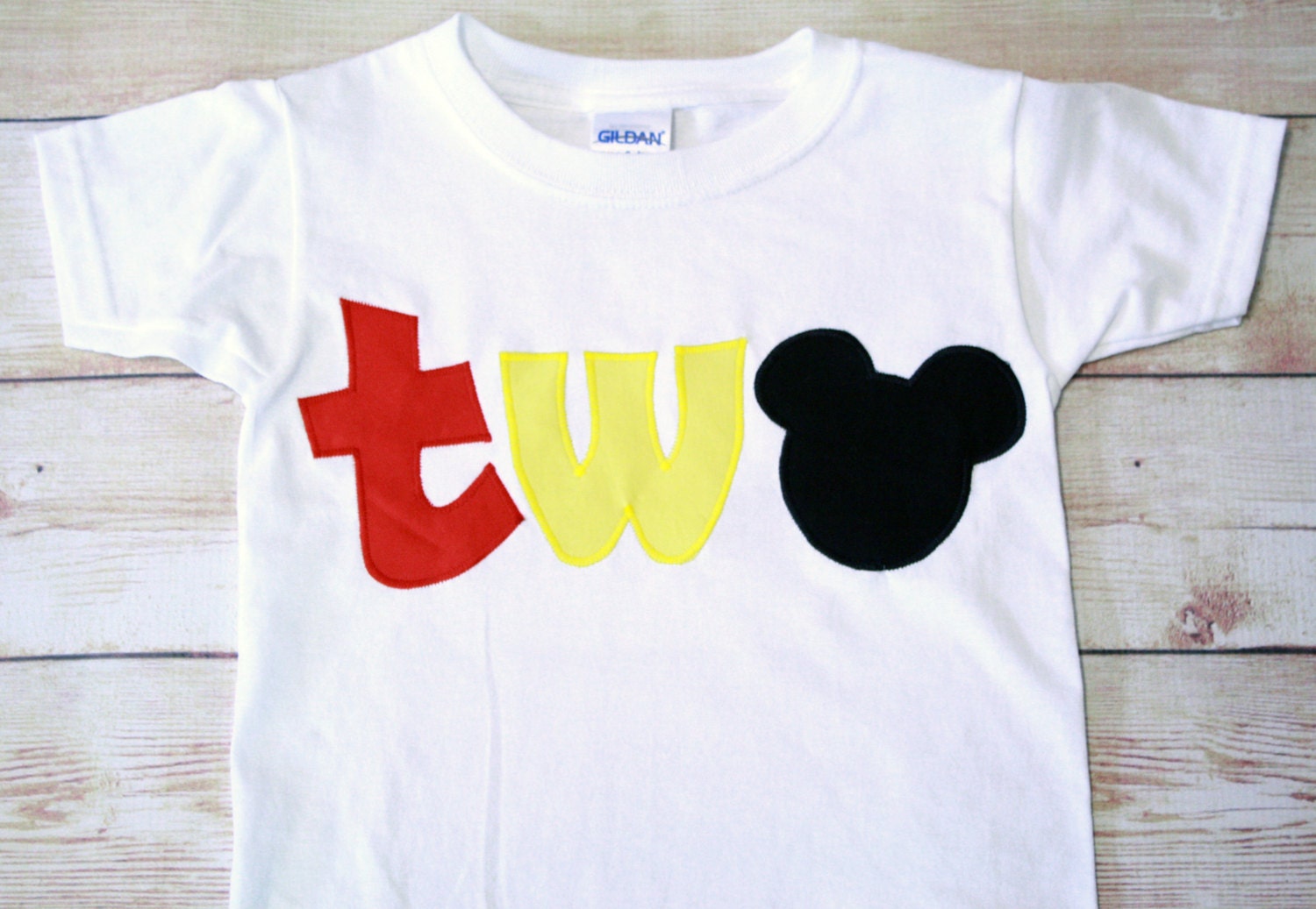 Classic Mickey Mouse Inspired TWO Shirt for 2nd by ...