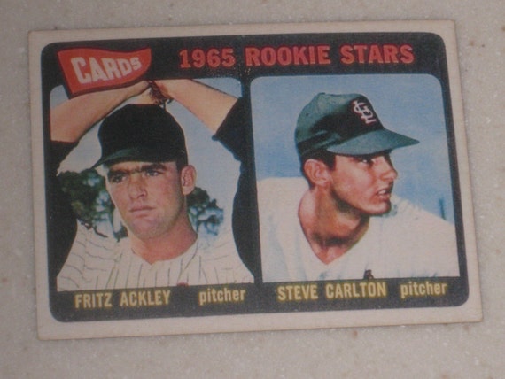 1965 Topps Steve Carlton Rookie 477
