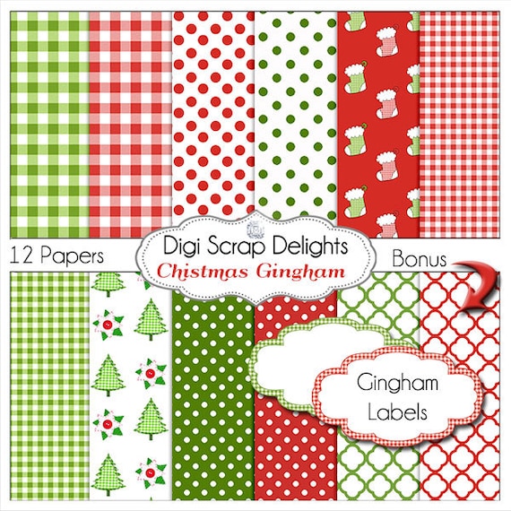 Christmas freebies digital scrapbooking