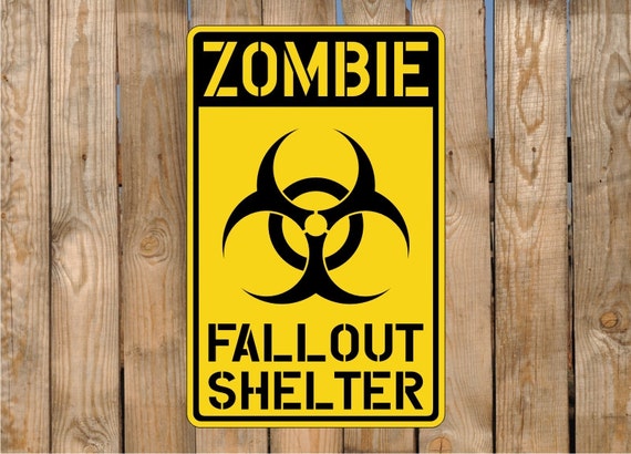 fallout shelter sign parody