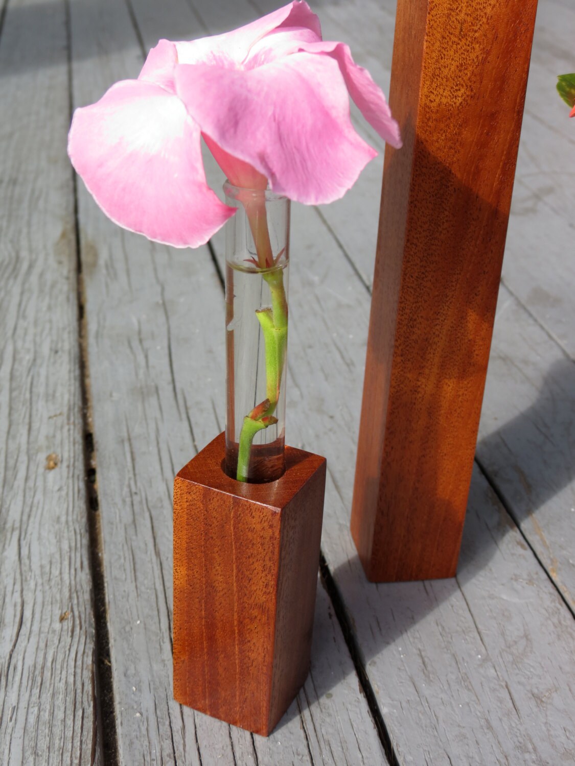 Handmade Tall Gloss Wood Vase Set Set of by SamuelProvenzaStudio