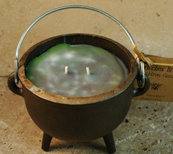 Witches Brew Cauldron Candle Just in time for Halloween