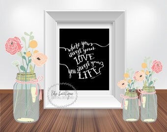 Items similar to Measure Your Life Digital Print on Etsy