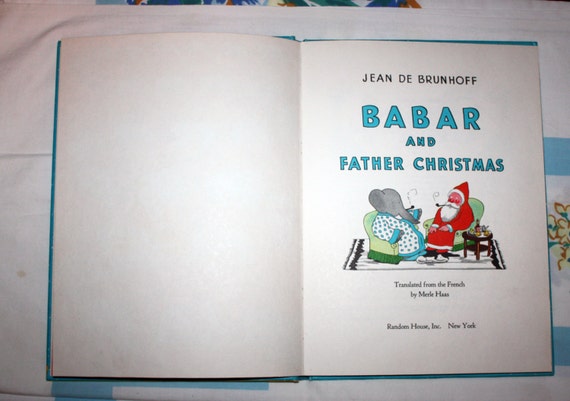 babar and father christmas book