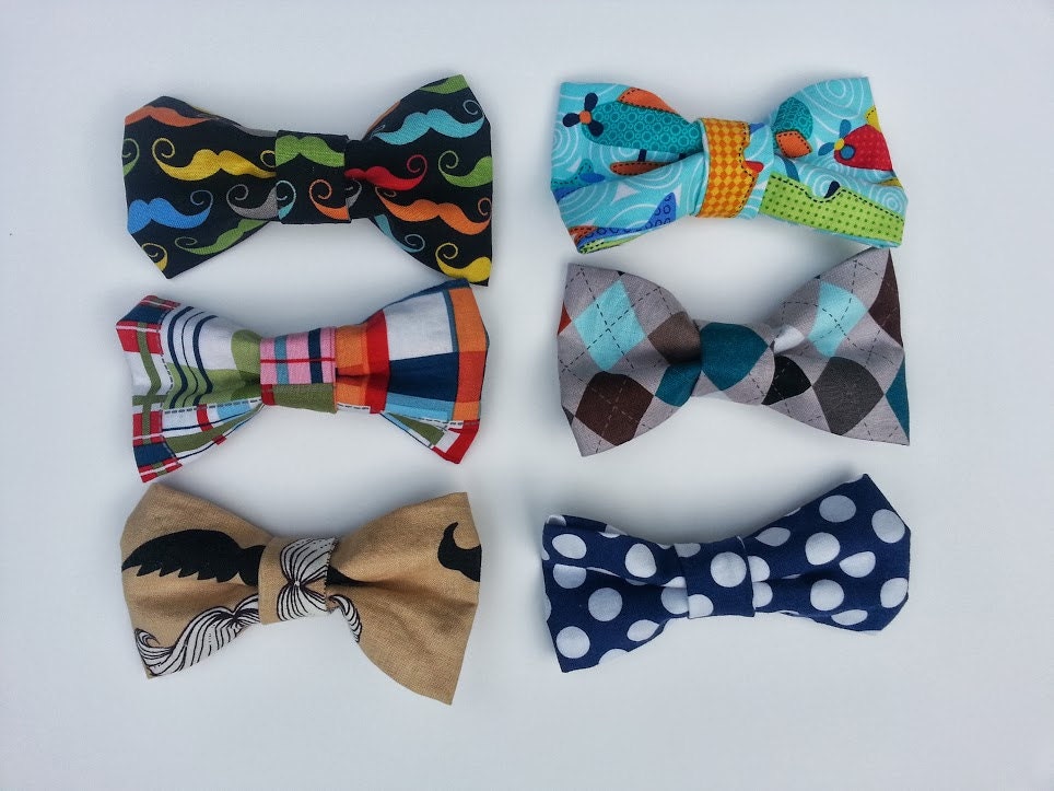 Baby Boy Bow Tie // Clip On Bow Tie // Clip on Tie // Infant