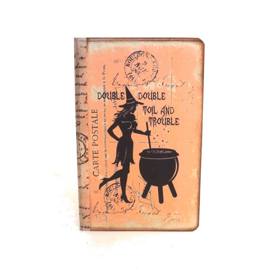 Witch Journal Spell Book Halloween Notebook Wiccan Pagan