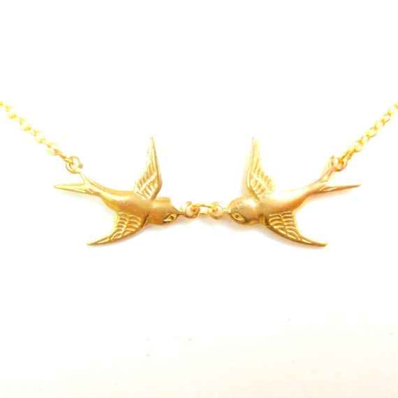 Swallow Tattoo Necklace 24