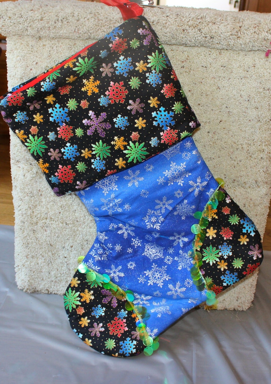 Festive Christmas Stocking