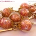 15% OFF SALE Gorgeous Pink Venetian Glass Bead Necklace