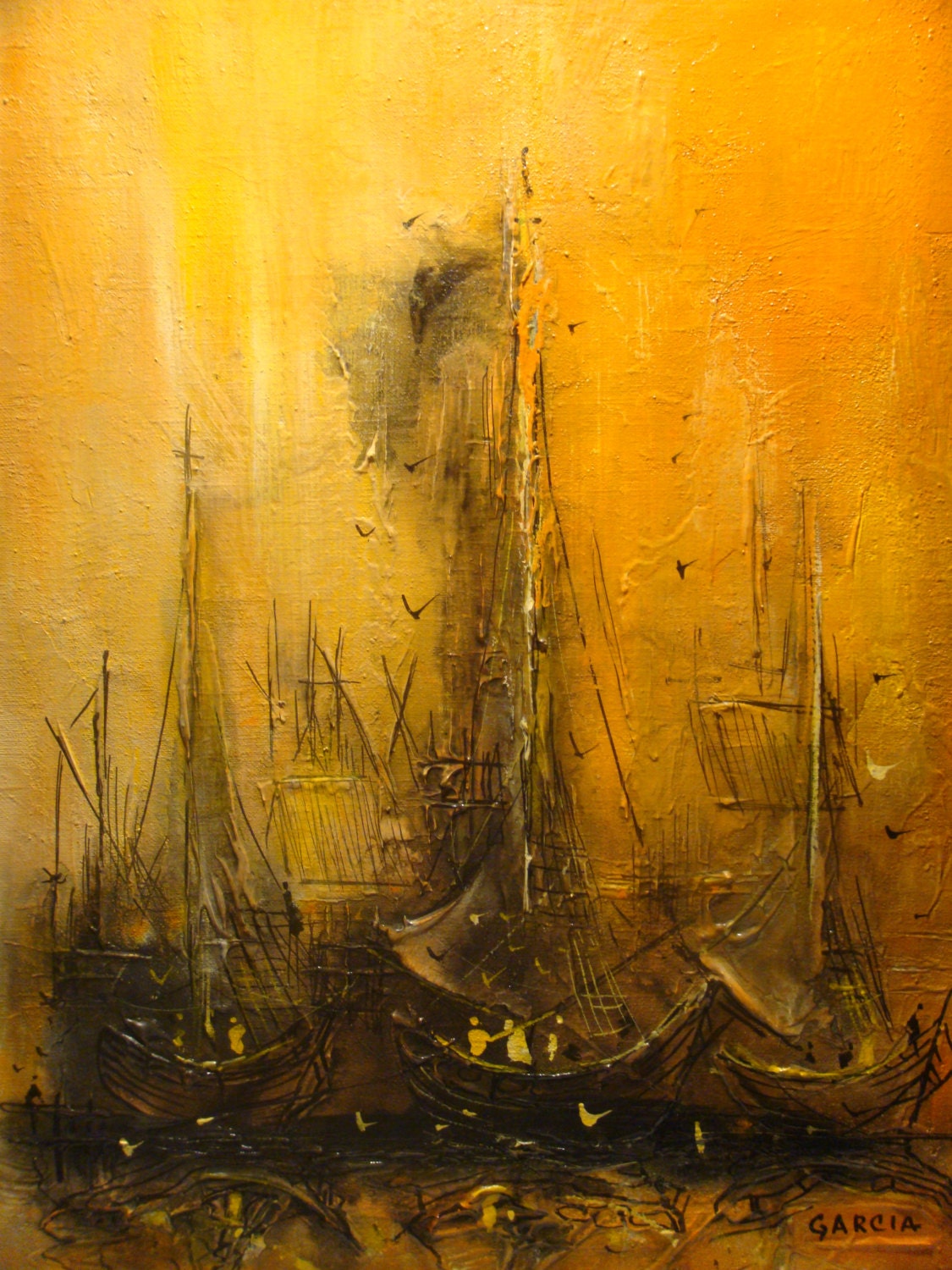 Tall Masts painting by Danny Garcia