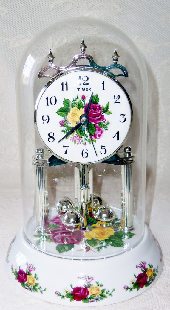 Vintage Timex Anniversary Clock with Westminster Chime